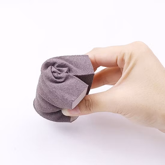 Esponja abrasiva pé lixa bloco esmeril espuma silicone grit 240 carboneto pomes mão esponja lixar bloco