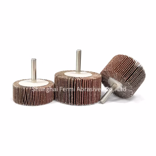 50*25*6mm, P60, Ferramentas de Polimento de Algodão Ferramentas Abrasivas Roda Flap para Metal