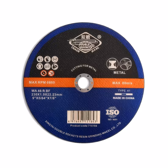 Disco de corte Inox abrasivo de óxido de alumínio único 180X1.6X22.2mm Yongkang