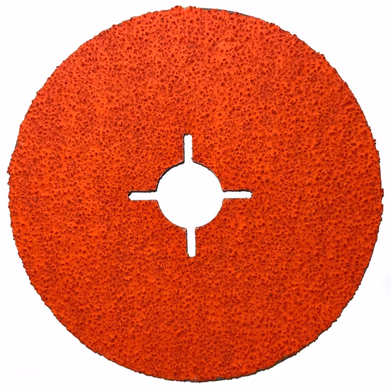 Disco de fibra de resina de material cerâmico Vsm de roda de aba de 5" 125mm