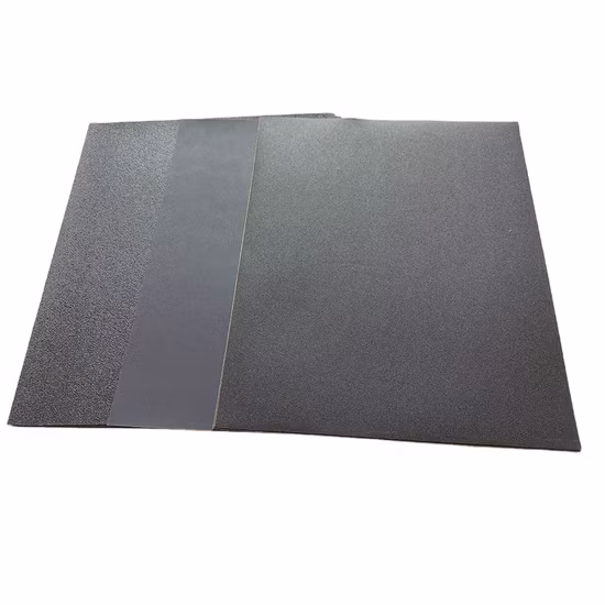 Papel abrasivo à prova d'água coreano de 9*11 polegadas, lixa de óxido de alumínio, lixa